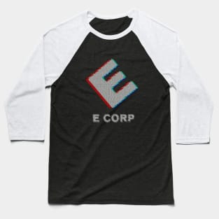 E-corp binary · mr. robot Baseball T-Shirt